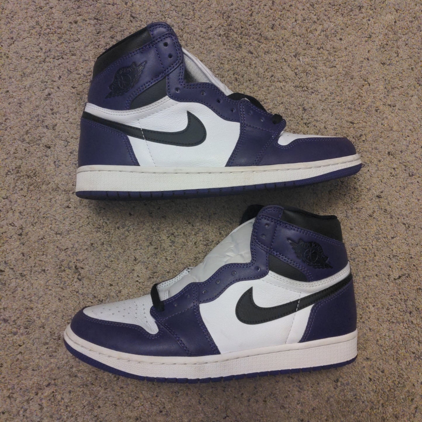 Jordan 1 - Court Purple - Pre Owned