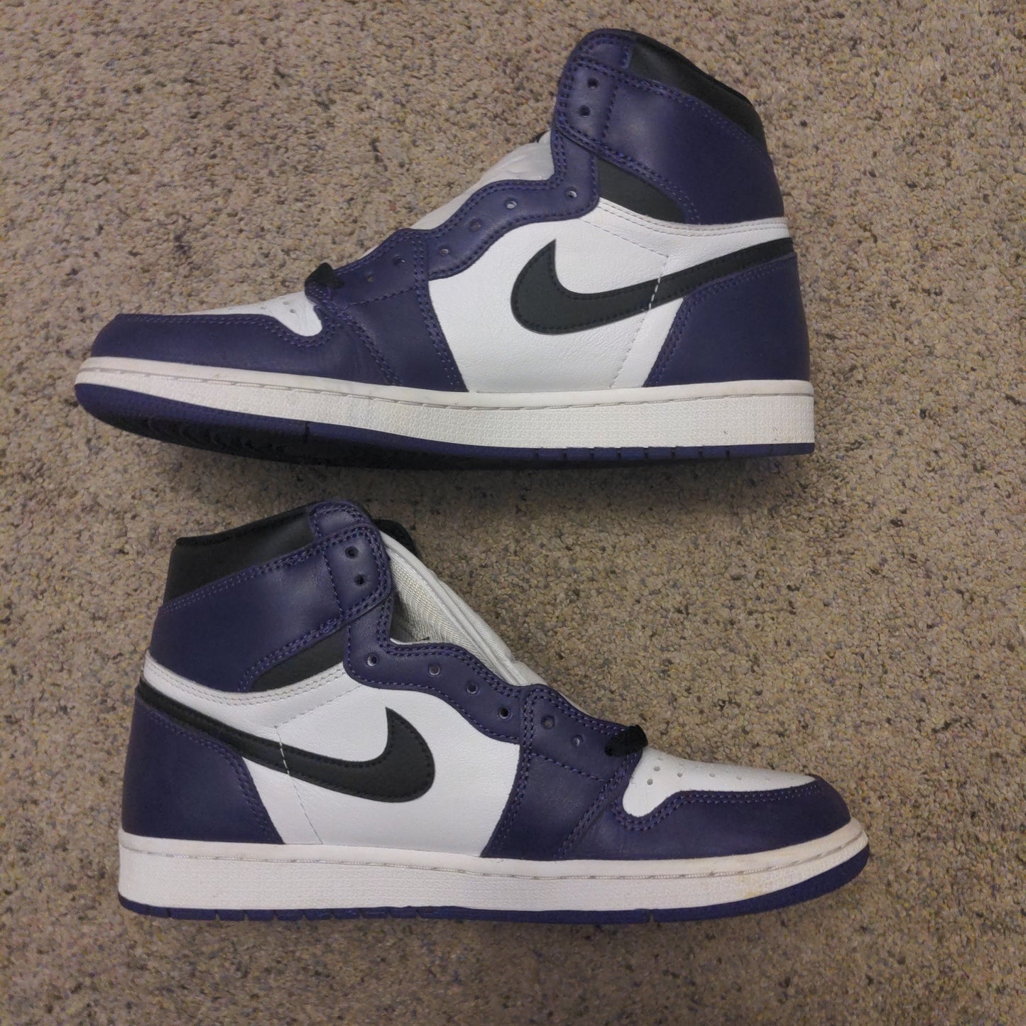 Jordan 1 - Court Purple - Pre Owned