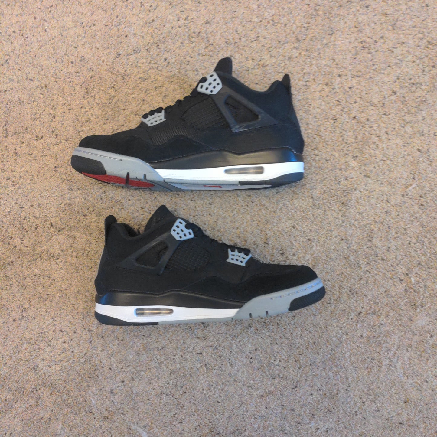 Jordan 4 - Black Canvas - Pre Owned