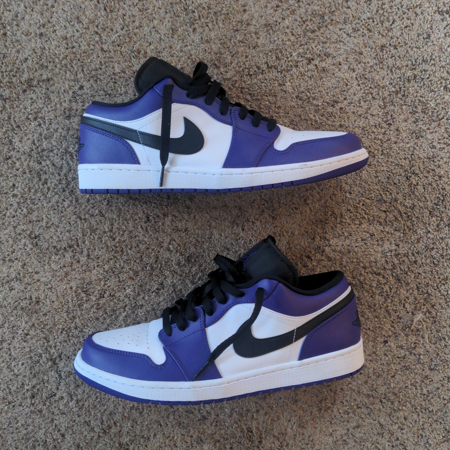 Jordan 1 low - Court Purple - Pre Owned