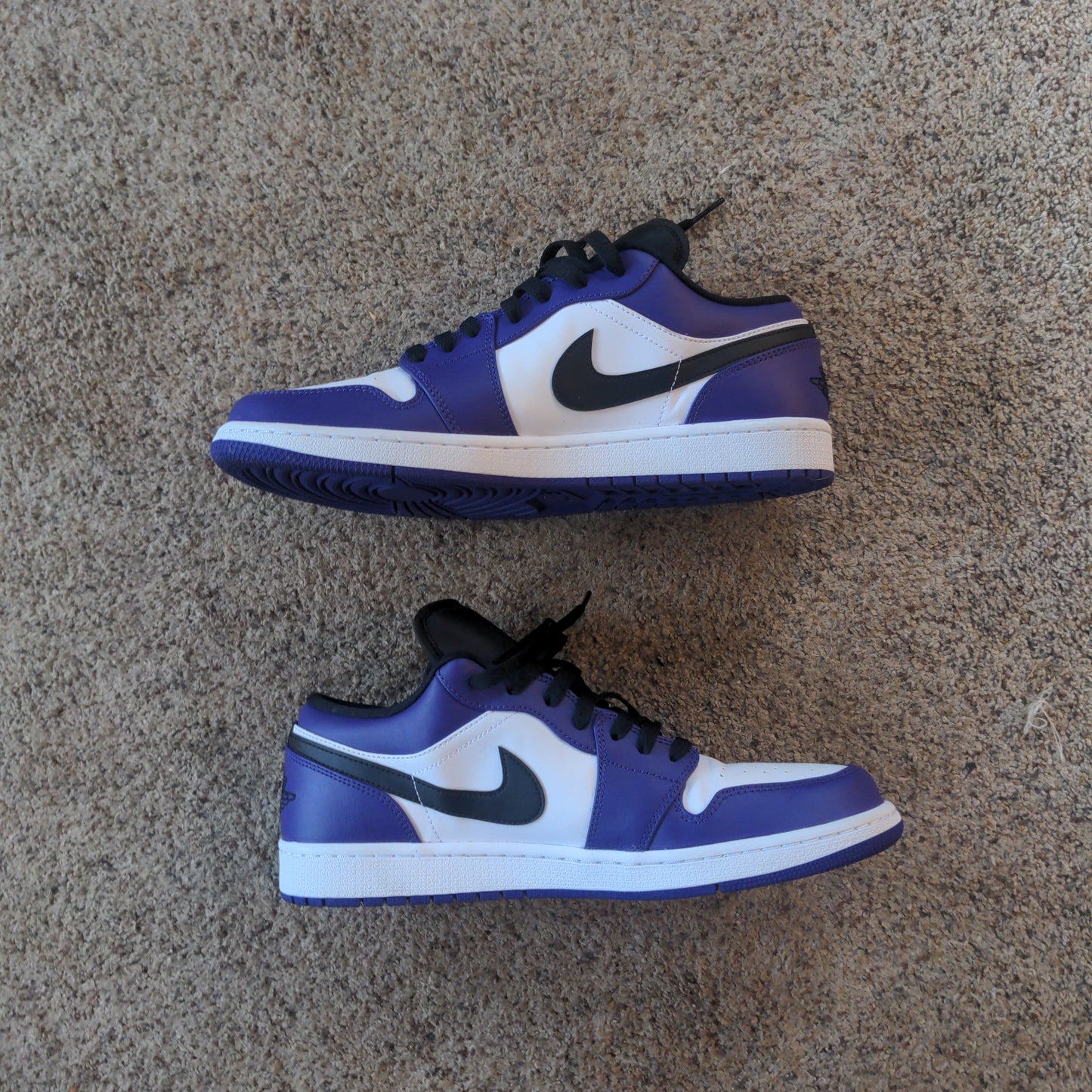 Jordan 1 low - Court Purple - Pre Owned